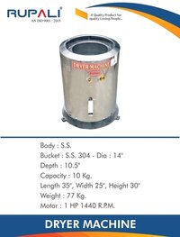 Industrial Dryer Machine