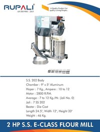 Commercial Flour mill - 2HP - SS