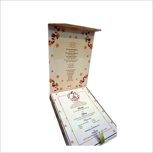 Digital Print Wedding Card Box Size: As Per Requirement