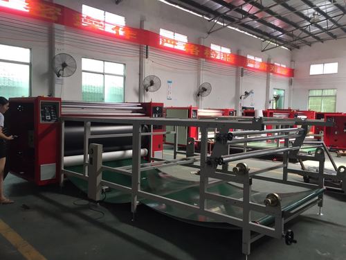 Roller heat transfer machine
