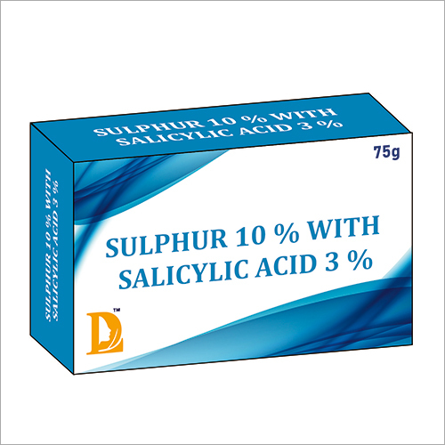 75 gm Sulphur 10 percent With Salicylic Acid 3 percent Soap