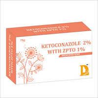 75 gm Ketoconazole 2 percent With ZPTO 1 percent Soap
