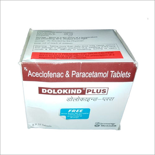 Aceclofenac And Paracetamol Tablets