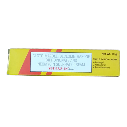 Clotrimazole, Beclomethasone Dipropionate And Neomycin Sulphate Cream