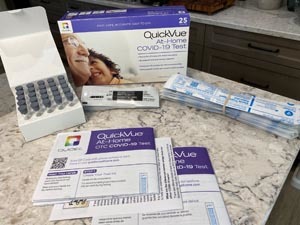 Quickvue at-home otc covid-19 test kit in Ghana