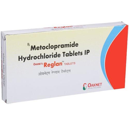 Metoclopramide Hydrochloride Tablets I.P. 10 mg (Reglan)