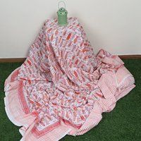 Hand Block Printed Cotton Bed Cover