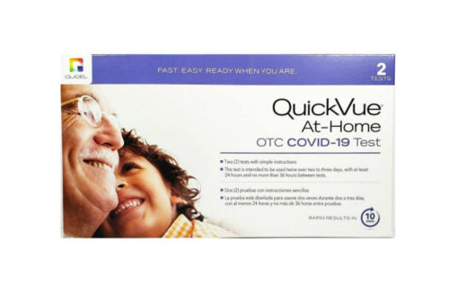 Quickvue at-home otc covid-19 test kit in Saudi Arabia