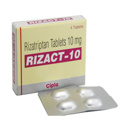 Rizatriptan Tablets I.P. 10 Mg (Rizact) General Medicines