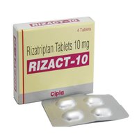 Rizatriptan Tablets I.P. 10 mg (Rizact)
