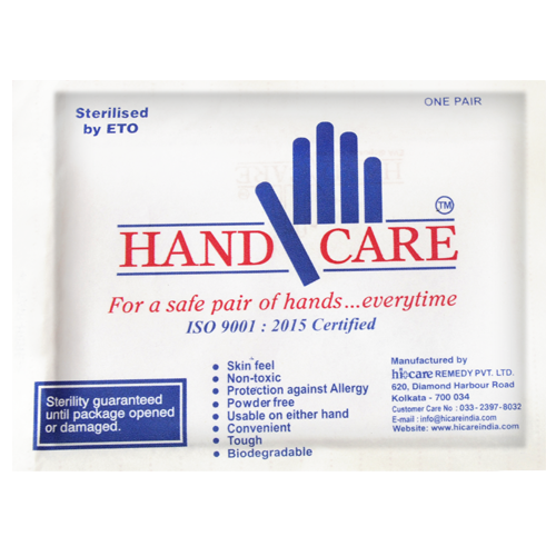 Handcare EVA Examination Gloves With Gripper - Sterile