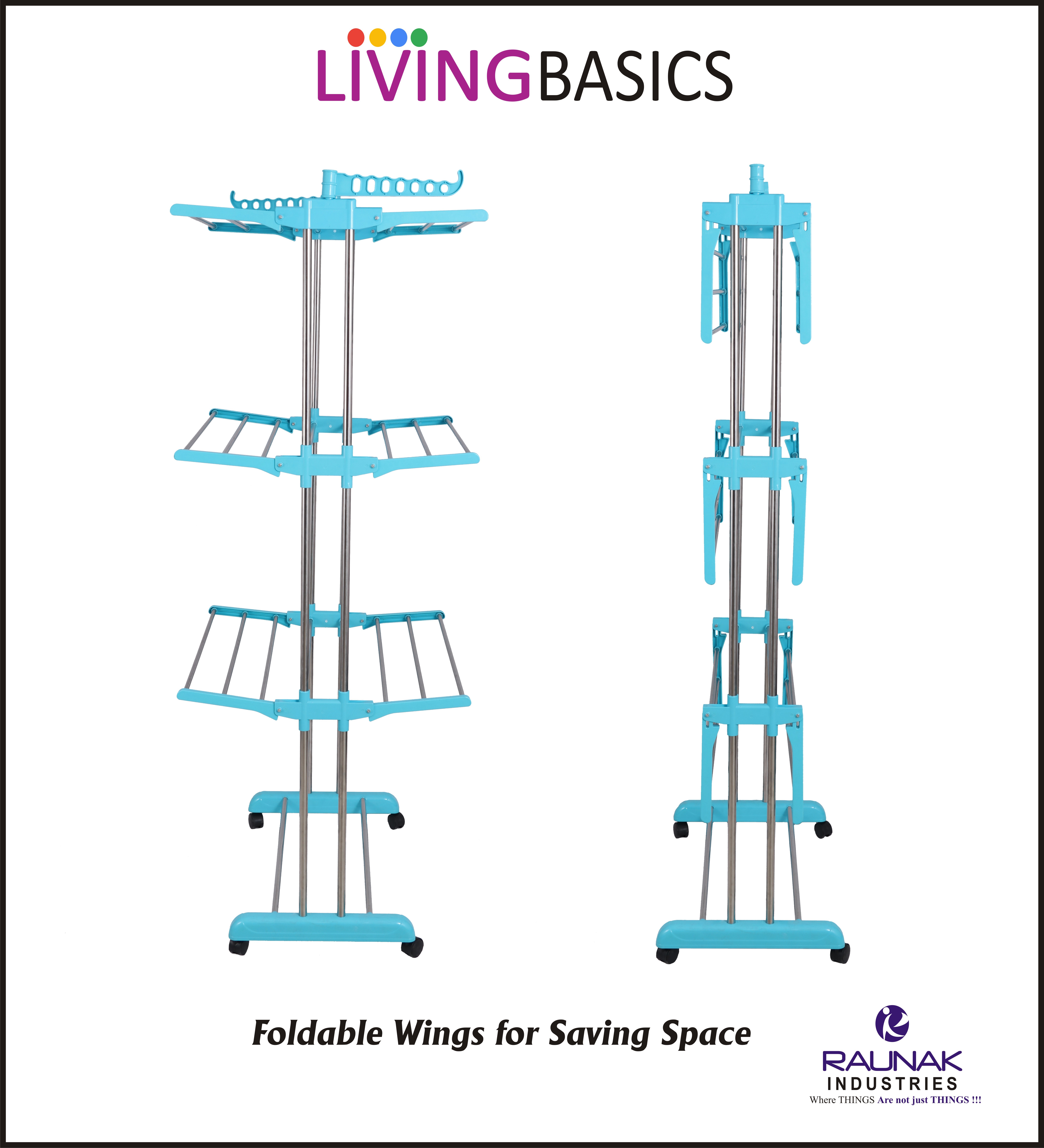 SS Floor Cloth Drying Rack