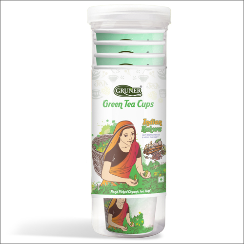 Indian Kahwa Green Tea Cup