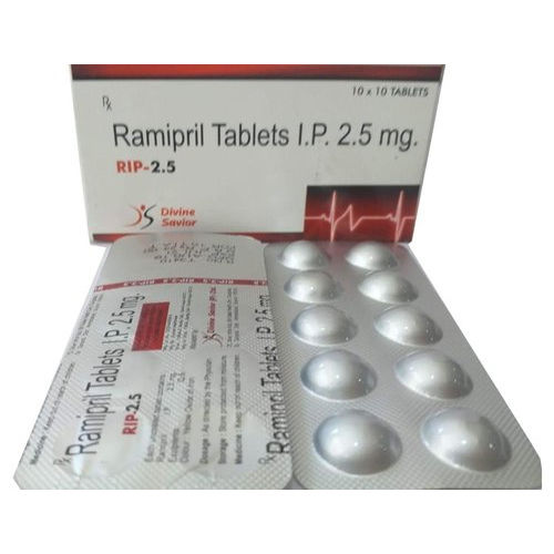 Rip 2.5 Mg Ramipril Tablets General Medicines