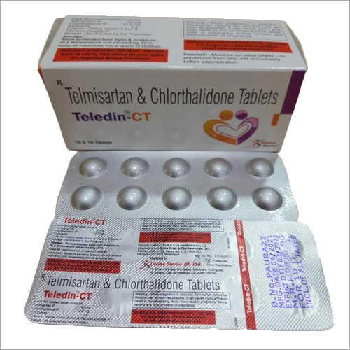 Teledin-CT Telmisartan and Chlothalidone Tablets By DIVINE SAVIOR PVT. LTD.