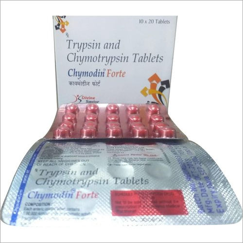 Chymodin Forte Trypsin and Chymotrypsin Tablets 