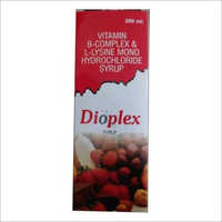 Dioples 200 ml Vitamin B Complex and L-Lysine Mono Hydrochloride Syrup