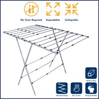 SS Floor Cloth Drying Stand