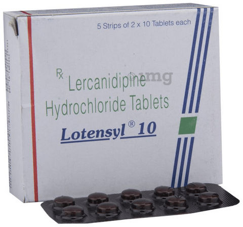 Lercanidipine Hydrochloride Tablets 10 mg