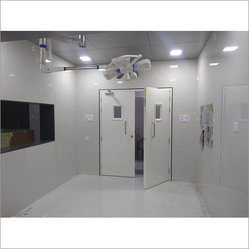Hospital OT Door - Heavy-Duty Aluminum High Security Smooth Operating Mechanism
