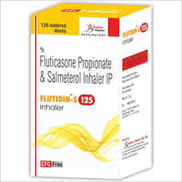 FLUTIDIN-S 125 mg Fluticasone Propionate And Salmeterol Inhaler IP