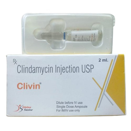 Liquid Clivin 2 Ml Clindamycin Injection Usp