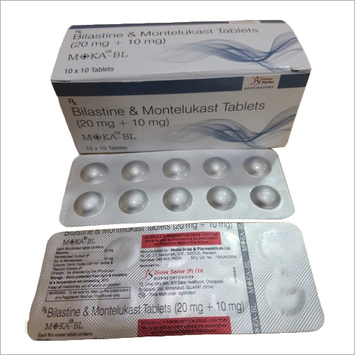 MOKA BL 20 mg + 10 mg Bilastine and Montelukast Tablets