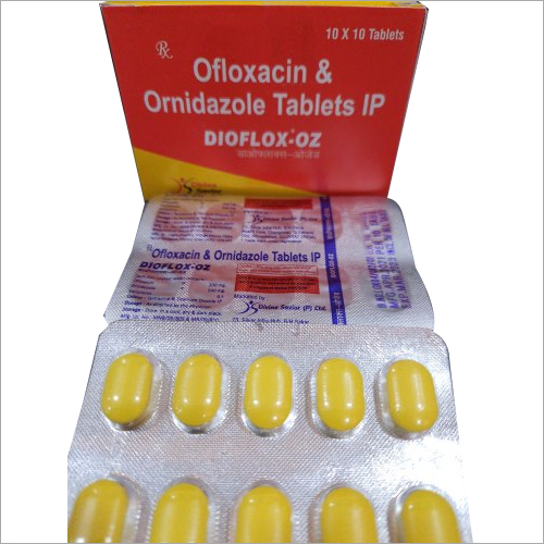 DIOFLOX-OZ Ofloxacin and Ornidazole Tablets IP