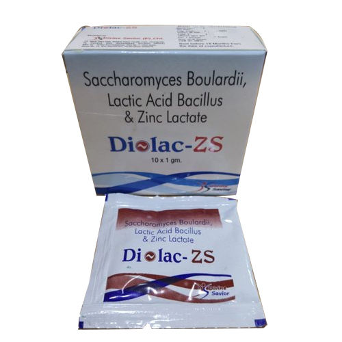  DIOLAC-ZS Saccharoomyces Boulardi लैक्टिक एसिड बैसिलस और जिंक लैक्टेट 