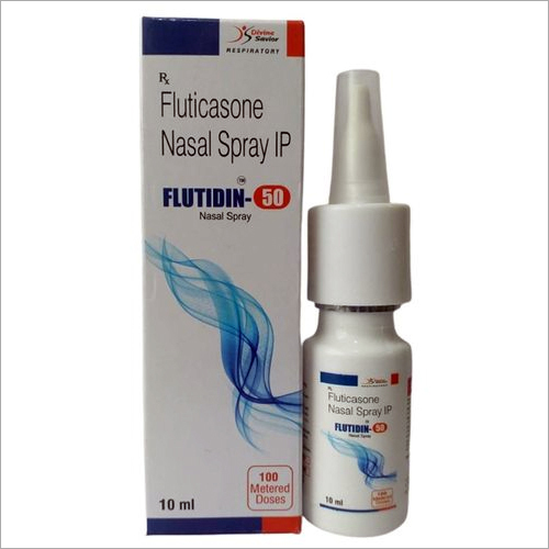 FLUTIDIN-50 10 ml Fluticasone Nasal Spray IP By DIVINE SAVIOR PVT. LTD.
