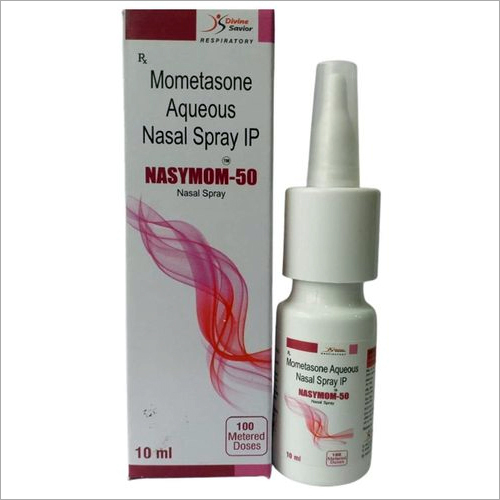 NASYMOM-50 10 ml Mometasone Aqueous Nasal Spray IP By DIVINE SAVIOR PVT. LTD.