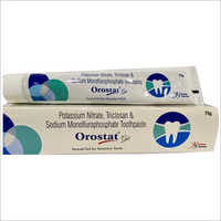 OROSTST 75 gm Potassium Nitrate Triclosan and Sodium Monoflurophosphate Toothpaste