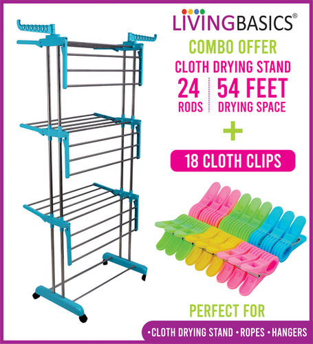 SS Cloth Drying Rack