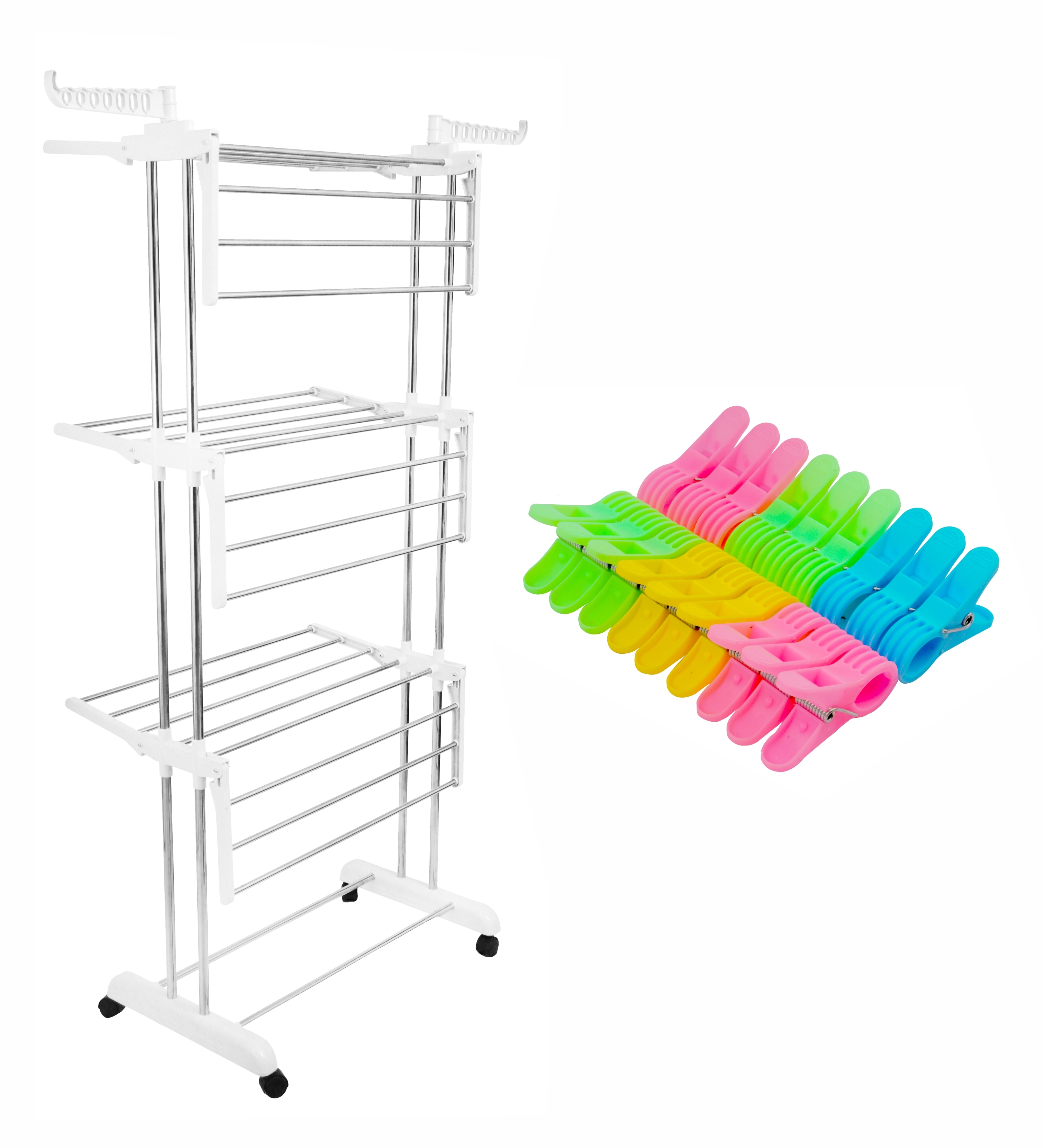 SS Floor Cloth Drying Stand