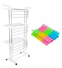 SS Floor Cloth Drying Stand