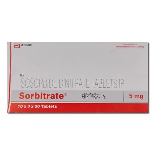 Isosorbide Dinitrate Tablet I.P. 5 mg