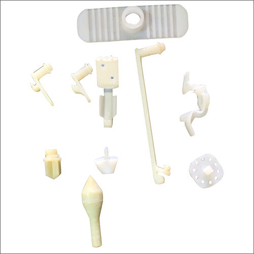 White Plastic Injection Moulding Parts