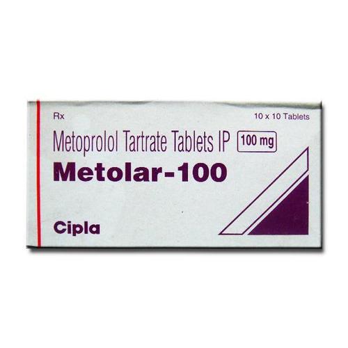 Metoprolol Tartrate Tablets IP 100 mg