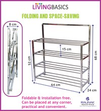 Stainless Steel Shoes Rack