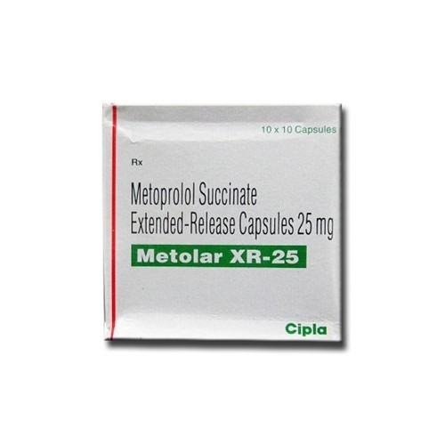 Metoprolol Succinate Extended-Release Capsules 25 mg