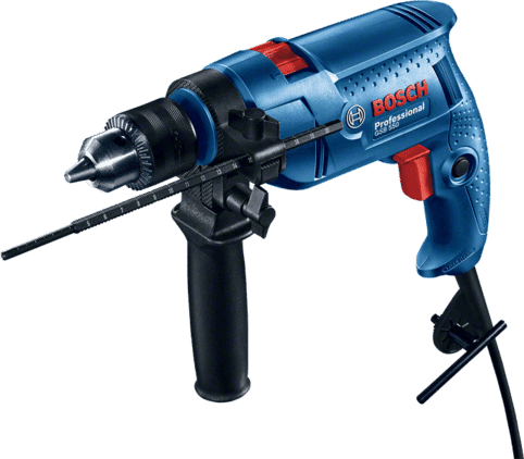 Impact Drill Gsb 550 Bosch Height: 253 Millimeter (Mm)