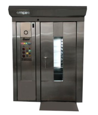 Mini Rotary Rack Ovens - Color: Silver