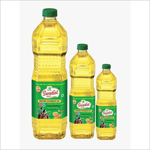 Swadist Gold soyabean oil bottle