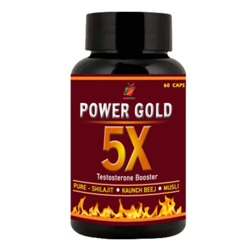 Power Gold 5x Male Power Capsule