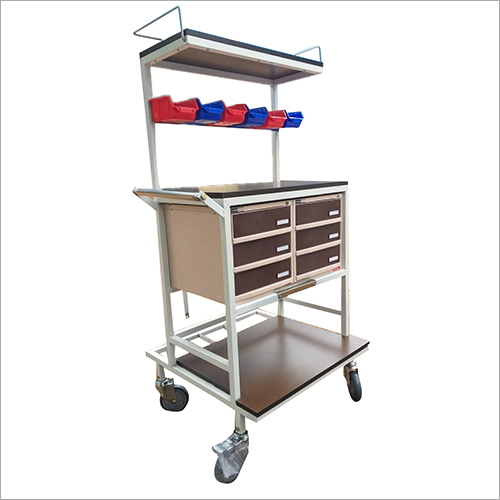 Hospital Instrument Trolley