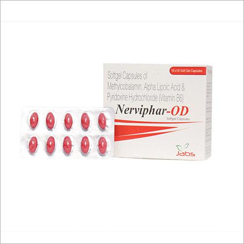 Mecobalamin Alpha Lipoic Acid & Pyridoxine Folic Acid Softgel Capsules