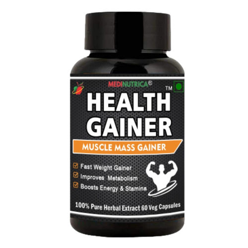 Health Gainer Weight Gainer Mass Gainer  Health Gain Capsules