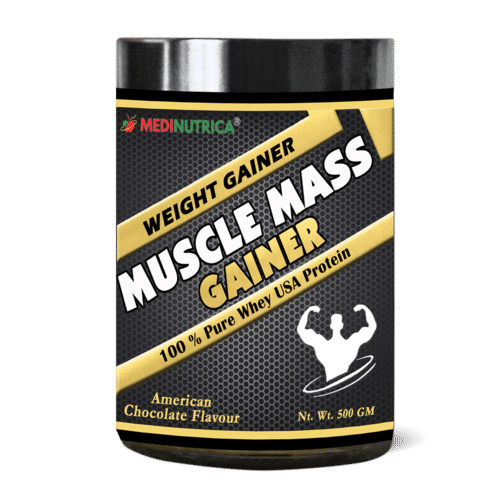 Muscle Mass Gainer Whey Protein Supplement