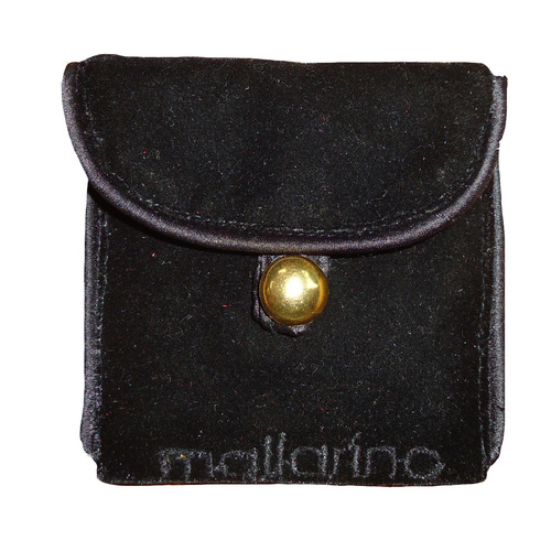 Velvet Jewellery Pouch With Button Closure