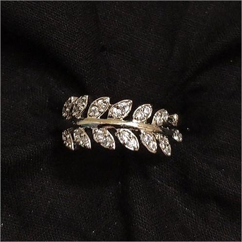 Fancy Leaf Ladies Finger Ring By KRISNA PRODUCTION